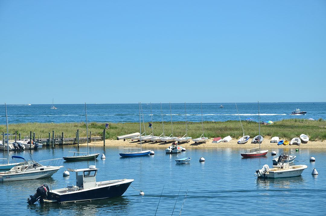 View of East Chop Harbor and Nantucket Sound